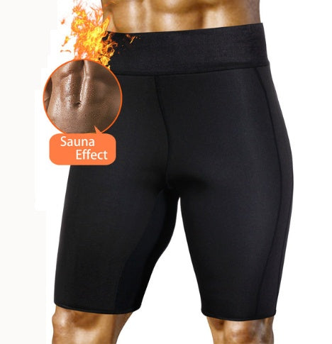 Men Sauna Sweat Fitness Slimming Shorts